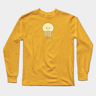 Jellyfish yellow ver Long Sleeve T-Shirt